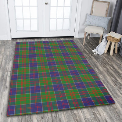 Clan Stewart of Appin Hunting Modern Tartan Rug – Scottish Highland Carpet for Living Room, Celtic Home Decor & Scotland Gift