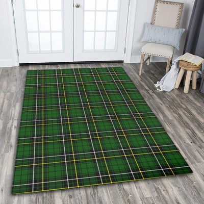 Clan MacAlpine Modern Tartan Rug – Scottish Highland Carpet for Living Room, Celtic Home Decor & Scotland Gift