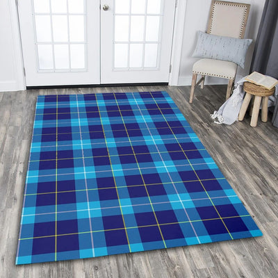 Clan McKerrell Tartan Rug – Scottish Highland Carpet for Living Room, Celtic Home Decor & Scotland Gift