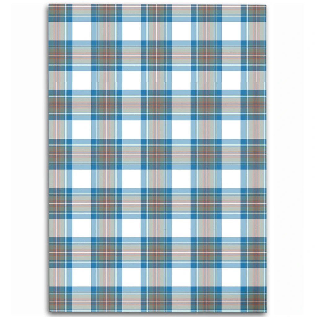 Stewart Muted Blue Tartan Classic Area Rug