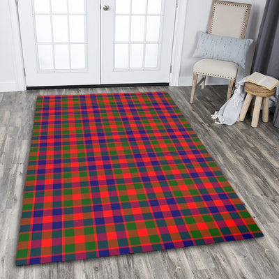 Clan Gow Modern Tartan Rug – Scottish Highland Carpet for Living Room, Celtic Home Decor & Scotland Gift