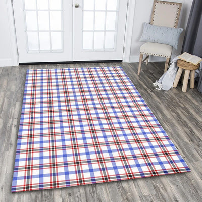 Clan Boswell Modern Tartan Rug – Scottish Highland Carpet for Living Room, Celtic Home Decor & Scotland Gift