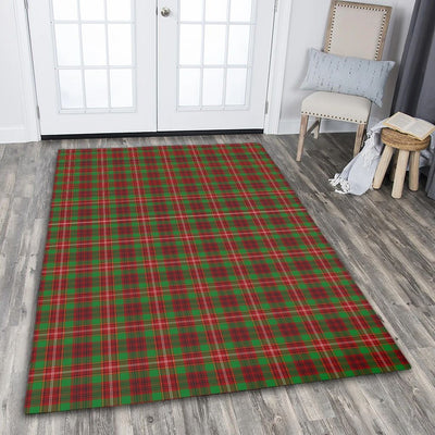 Clan Ainslie Tartan Rug – Scottish Highland Carpet for Living Room, Celtic Home Decor & Scotland Gift