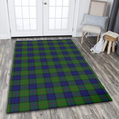 Clan Dundas Modern Tartan Rug – Scottish Highland Carpet for Living Room, Celtic Home Decor & Scotland Gift