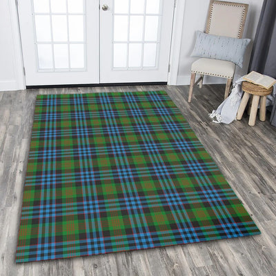 Clan Newlands of Lauriston Tartan Rug – Scottish Highland Carpet for Living Room, Celtic Home Decor & Scotland Gift YE89