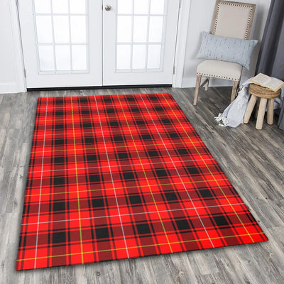 Clan MacIver Modern Tartan Rug – Scottish Highland Carpet for Living Room, Celtic Home Decor & Scotland Gift PT82