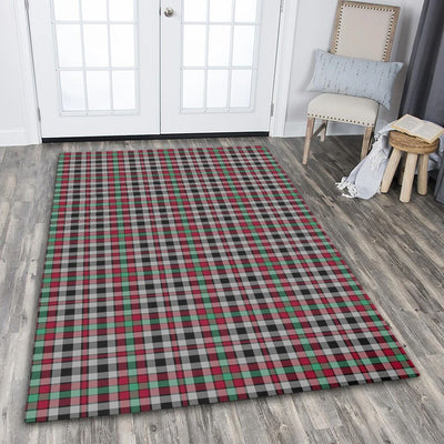 Clan Borthwick Ancient Tartan Rug – Scottish Highland Carpet for Living Room, Celtic Home Decor & Scotland Gift UL25
