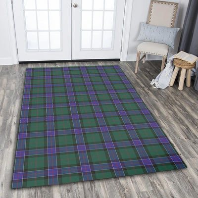 Clan Sinclair Hunting Modern Tartan Rug – Scottish Highland Carpet for Living Room, Celtic Home Decor & Scotland Gift