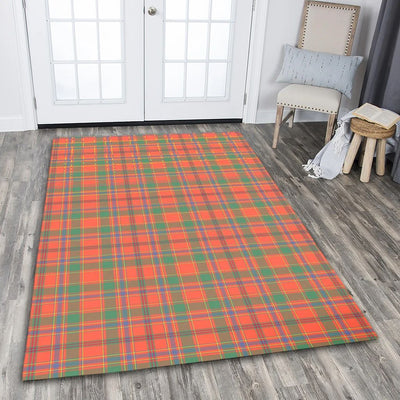 Clan Munro Ancient Tartan Rug – Scottish Highland Carpet for Living Room, Celtic Home Decor & Scotland Gift