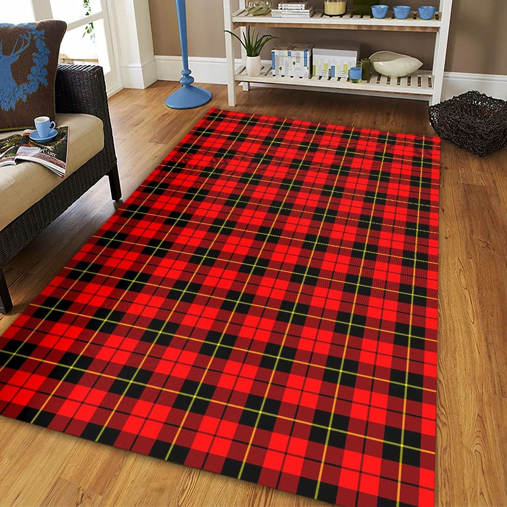 Wallace Hunting Red Tartan Classic Area Rug