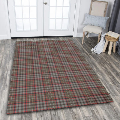 Clan Nicolson Hunting Weathered Tartan Rug – Scottish Highland Carpet for Living Room, Celtic Home Decor & Scotland Gift