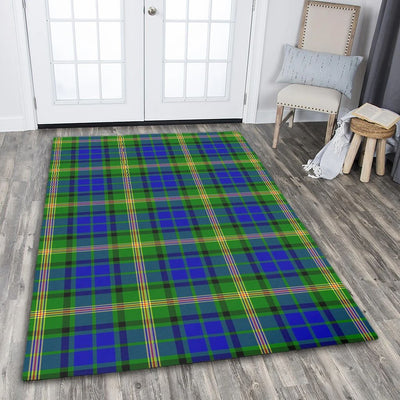 Clan Maitland Tartan Rug – Scottish Highland Carpet for Living Room, Celtic Home Decor & Scotland Gift