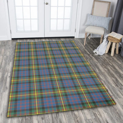 Clan MacSporran Ancient Tartan Rug – Scottish Highland Carpet for Living Room, Celtic Home Decor & Scotland Gift AH37