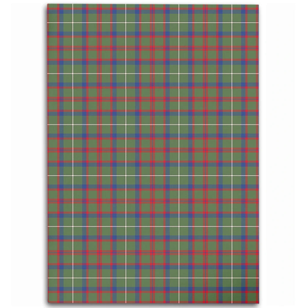 Shaw Green Modern Tartan Classic Area Rug
