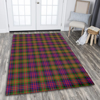 Clan Carnegie Modern Tartan Rug – Scottish Highland Carpet for Living Room, Celtic Home Decor & Scotland Gift