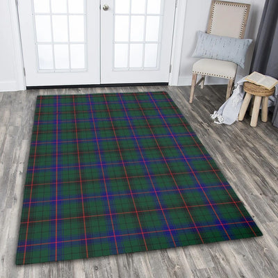 Clan Davidson Modern Tartan Rug – Scottish Highland Carpet for Living Room, Celtic Home Decor & Scotland Gift