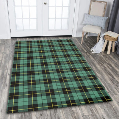 Clan Wallace Hunting Ancient Tartan Rug – Scottish Highland Carpet for Living Room, Celtic Home Decor & Scotland Gift