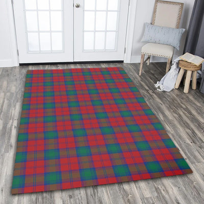 Clan Lindsay Modern Tartan Rug – Scottish Highland Carpet for Living Room, Celtic Home Decor & Scotland Gift