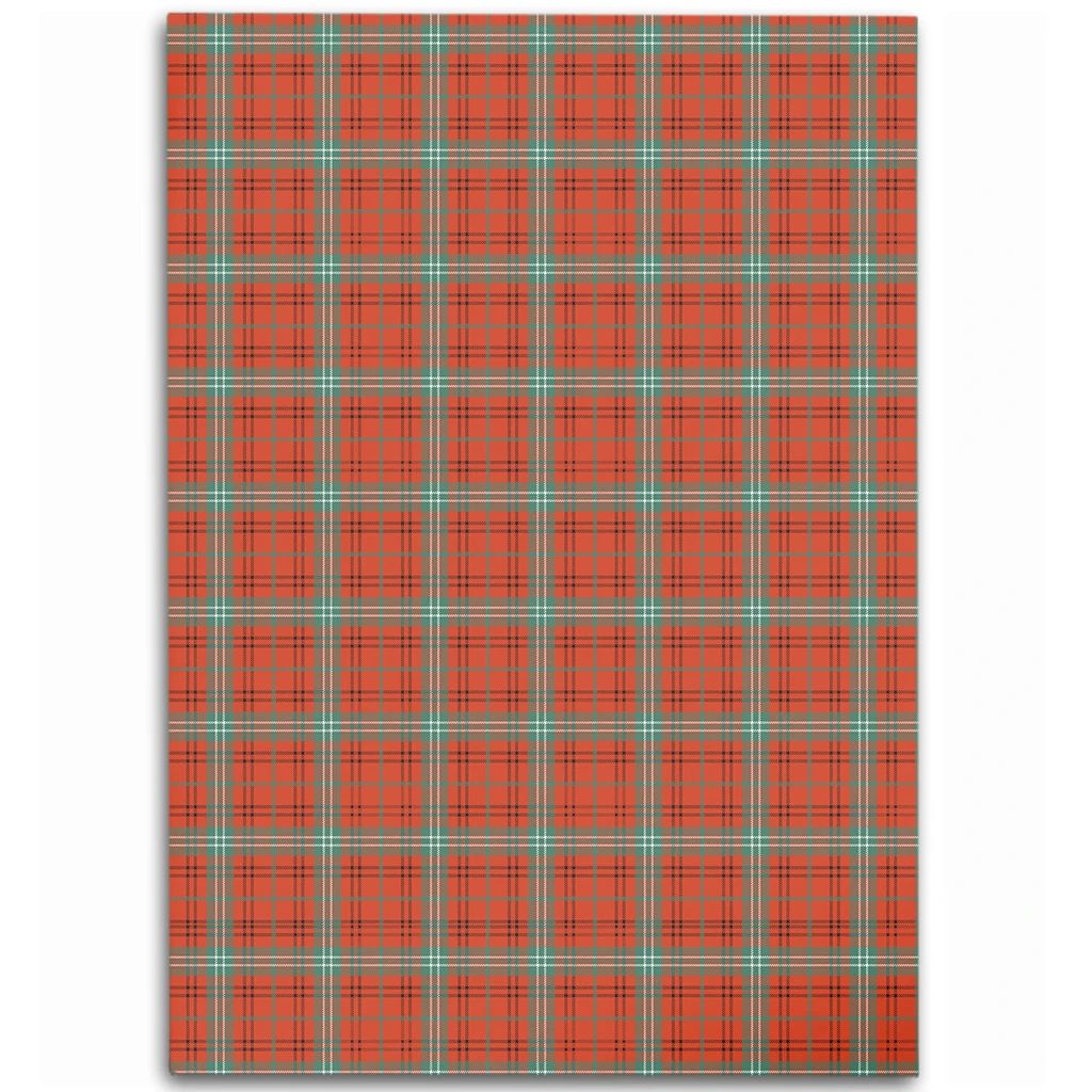 Morrison Red Ancient Tartan Classic Area Rug