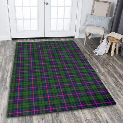 Clan Morrison Modern Tartan Rug – Scottish Highland Carpet for Living Room, Celtic Home Decor & Scotland Gift