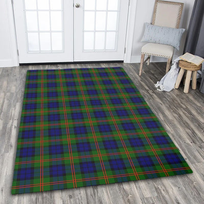Clan Dundas Modern 02 Tartan Rug – Scottish Highland Carpet for Living Room, Celtic Home Decor & Scotland Gift