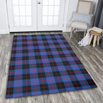 Clan Angus Modern Tartan Rug – Scottish Highland Carpet for Living Room, Celtic Home Decor & Scotland Gift
