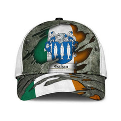 Clan Gahan Coat Of Arms - Irish Family Crest Classic Cap AC50 Gahan Coat Of Arms Irish Cap   