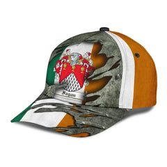 Clan Fagan Coat Of Arms - Irish Family Crest Classic Cap VM51 Fagan Coat Of Arms Irish Cap   