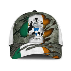 Clan Otway Coat Of Arms - Irish Family Crest Classic Cap PK26 Otway Coat Of Arms Irish Cap   
