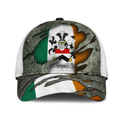 Clan Tierney Coat Of Arms - Irish Family Crest Classic Cap ZF98 Tierney Coat Of Arms Irish Cap   