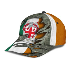 Clan Goulding Coat Of Arms - Irish Family Crest Classic Cap NW70 Goulding Coat Of Arms Irish Cap   