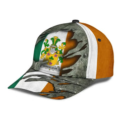 Clan Vandeleur Coat Of Arms - Irish Family Crest Classic Cap KY50 Vandeleur Coat Of Arms Irish Cap   