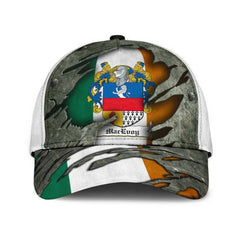 Clan Macevoy Coat Of Arms - Irish Family Crest Classic Cap HB17 Macevoy Coat Of Arms Irish Cap   