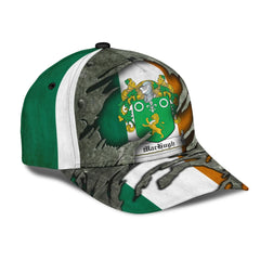 Clan Machugh Coat Of Arms - Irish Family Crest Classic Cap PX54 Machugh Coat Of Arms Irish Cap   