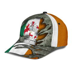 Clan Maccarty Coat Of Arms - Irish Family Crest Classic Cap AV59 Maccarty Coat Of Arms Irish Cap   
