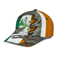 Clan Omorchoe Coat Of Arms - Irish Family Crest Classic Cap CQ42 Omorchoe Coat Of Arms Irish Cap   