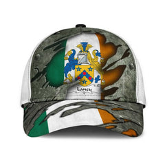 Clan Laney Coat Of Arms - Irish Family Crest Classic Cap CI82 Laney Coat Of Arms Irish Cap   