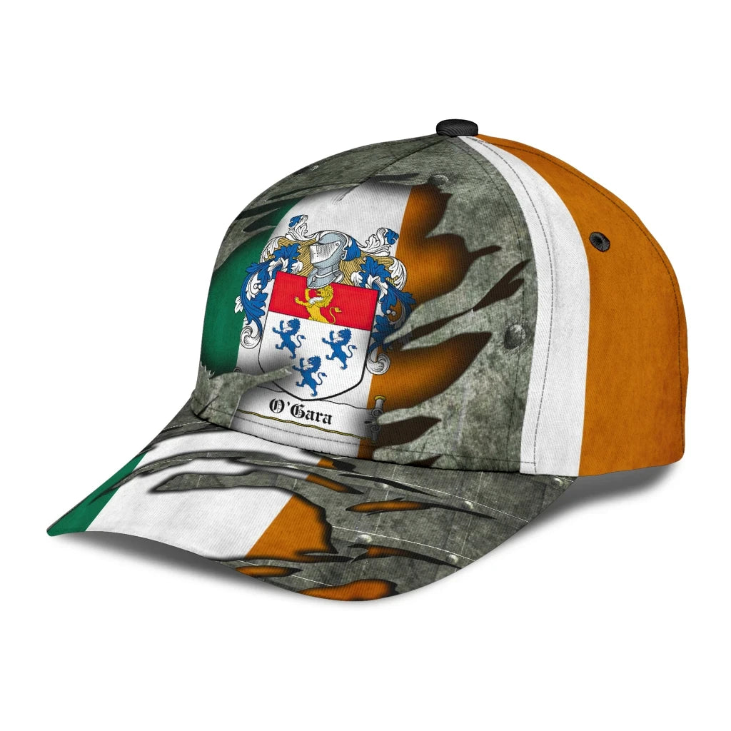 Clan Ogara Coat Of Arms - Irish Family Crest Classic Cap OC66 Ogara Coat Of Arms Irish Cap   