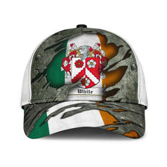 Clan White Coat Of Arms - Irish Family Crest Classic Cap DG47 White Coat Of Arms Irish Cap   