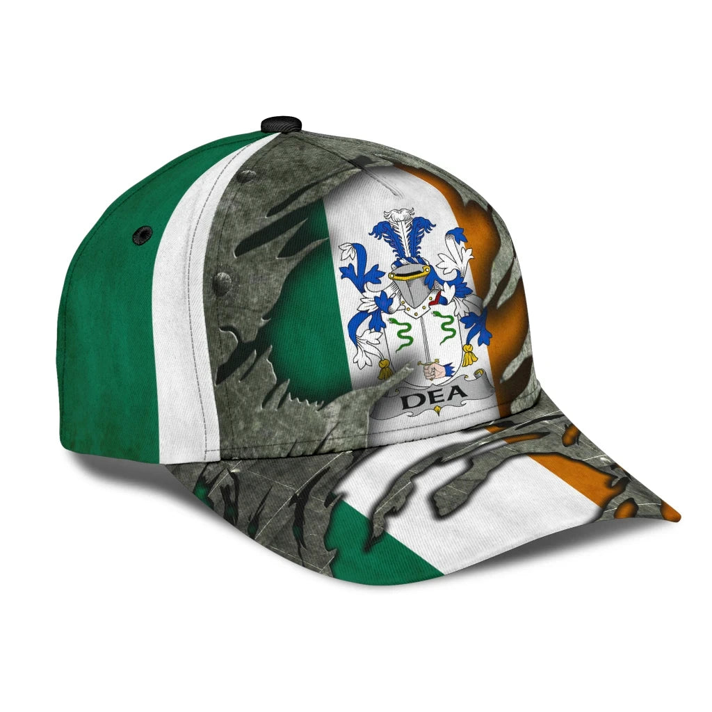 Clan Dea Coat Of Arms - Irish Family Crest Classic Cap IS24 Dea Coat Of Arms Irish Cap   