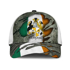 Clan Glenane Coat Of Arms - Irish Family Crest Classic Cap WE76 Glenane Coat Of Arms Irish Cap   