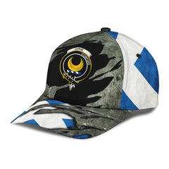 Clan Durie Tartan Crest Classic Cap VY98 Durie Tartan Tartan Cap   