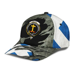 Clan Mercer Tartan Crest Classic Cap LD79 Mercer Tartan Tartan Cap   