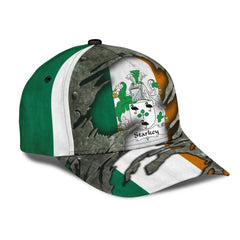 Clan Starkey Coat Of Arms - Irish Family Crest Classic Cap ON40 Starkey Coat Of Arms Irish Cap   