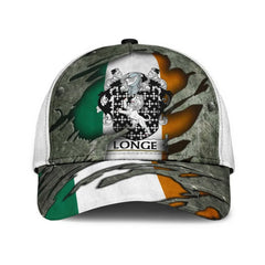 Clan Longe Coat Of Arms - Irish Family Crest Classic Cap AK71 Longe Coat Of Arms Irish Cap   