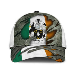 Clan Mangan Coat Of Arms - Irish Family Crest Classic Cap BA80 Mangan Coat Of Arms Irish Cap   