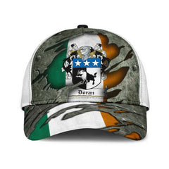 Clan Doran Coat Of Arms - Irish Family Crest Classic Cap YW49 Doran Coat Of Arms Irish Cap   