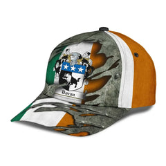 Clan Doran Coat Of Arms - Irish Family Crest Classic Cap YW49 Doran Coat Of Arms Irish Cap   