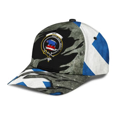 Clan Weir Tartan Crest Classic Cap MG45 Weir Tartan Tartan Cap   