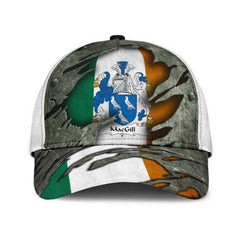 Clan Macgill Coat Of Arms Ulster Irelandarms - Irish Family Crest Classic Cap KF85 Macgill Coat Of Arms Ulster Irelandarms Irish Cap   